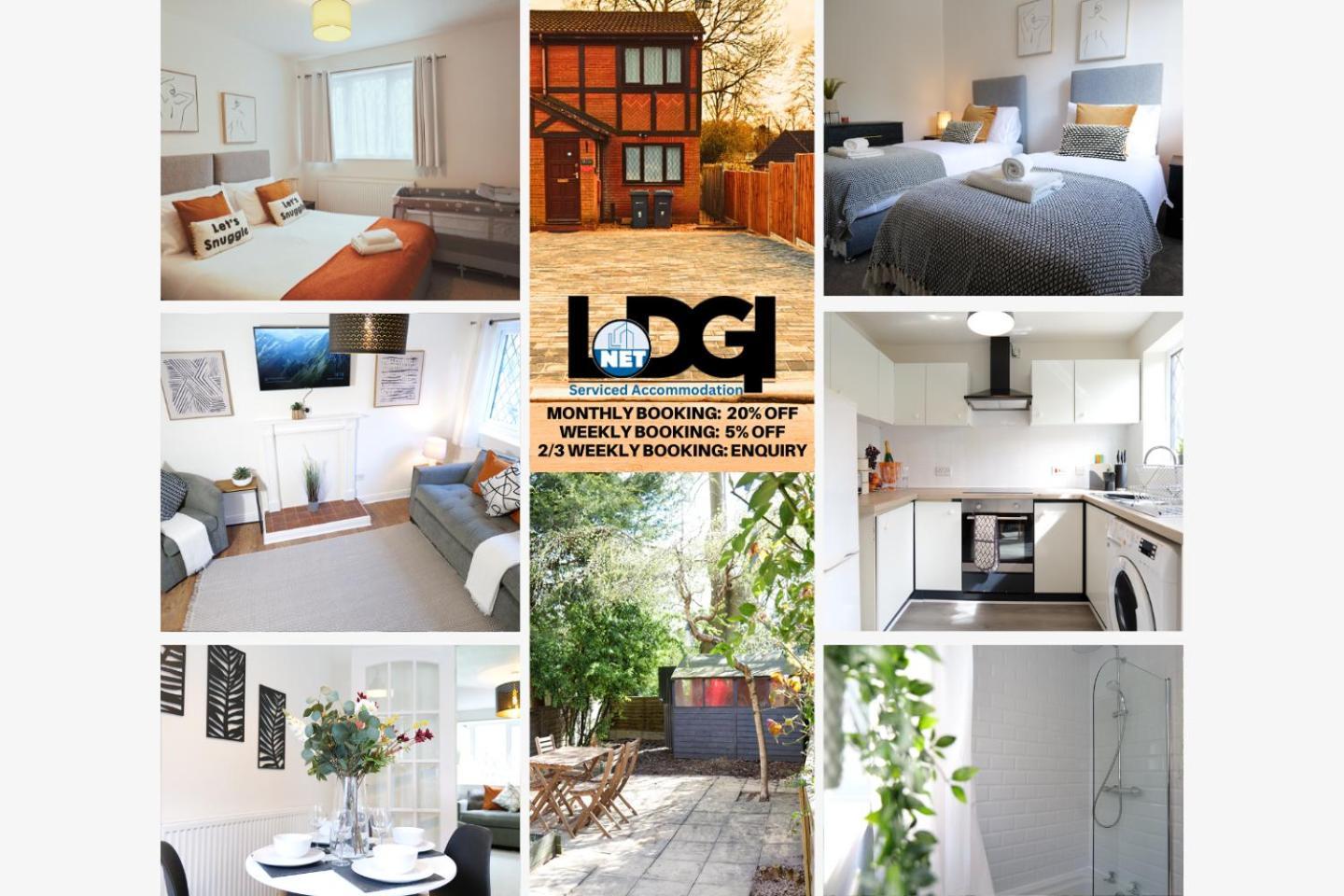 Modern Spark Home With Parking, Garden, Wi-Fi Μπέρμιγχαμ Εξωτερικό φωτογραφία